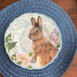 Rabbit  plates.
